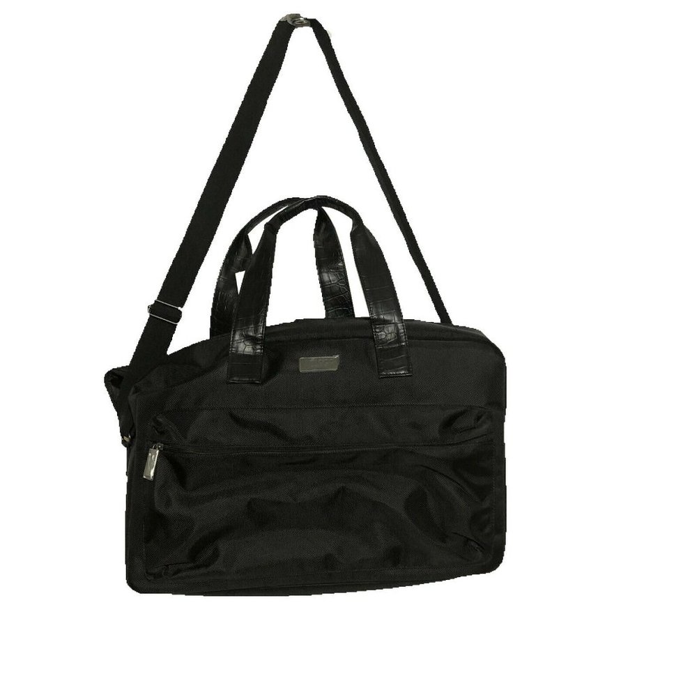 Jimmy Choo Weekend Duffle Travel Gym Shoulder Bag